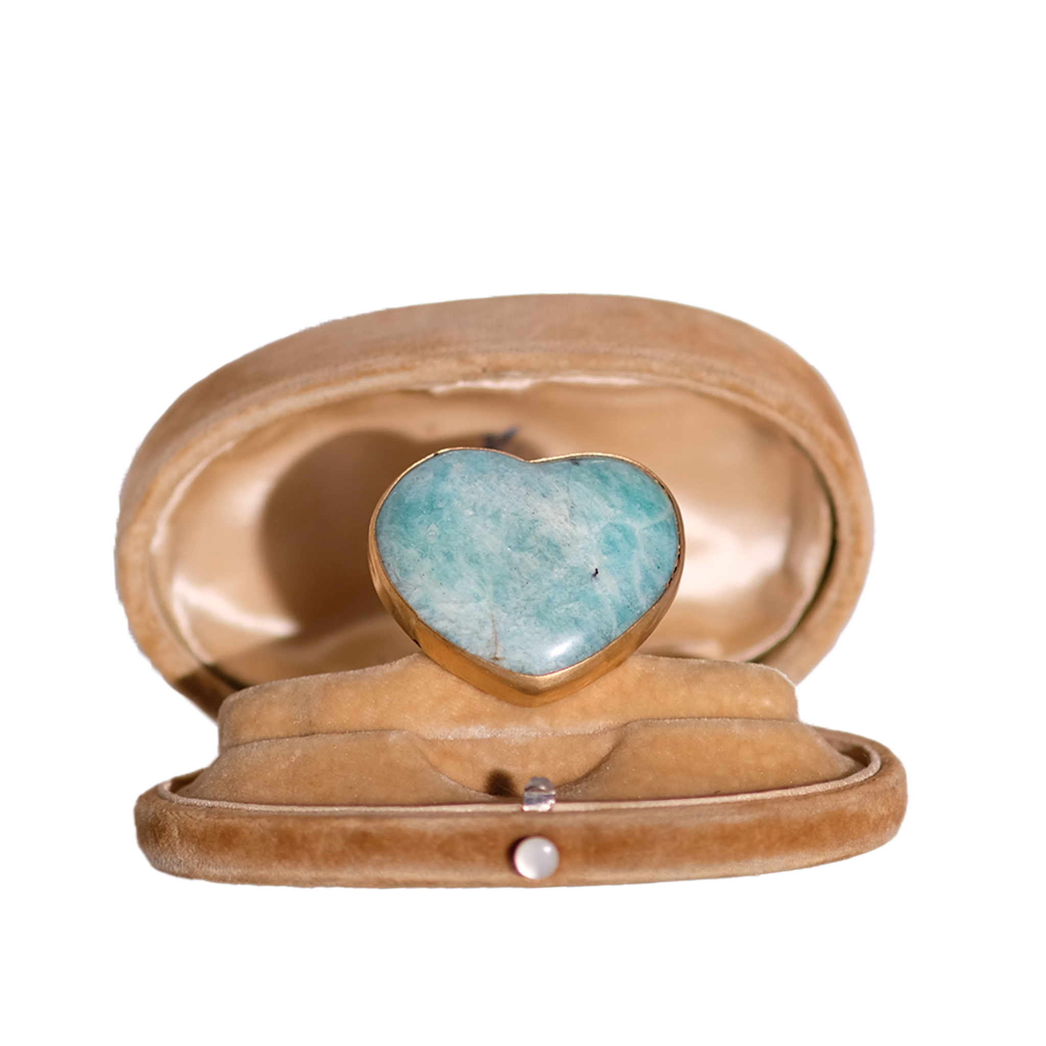 Amazonite Heart
